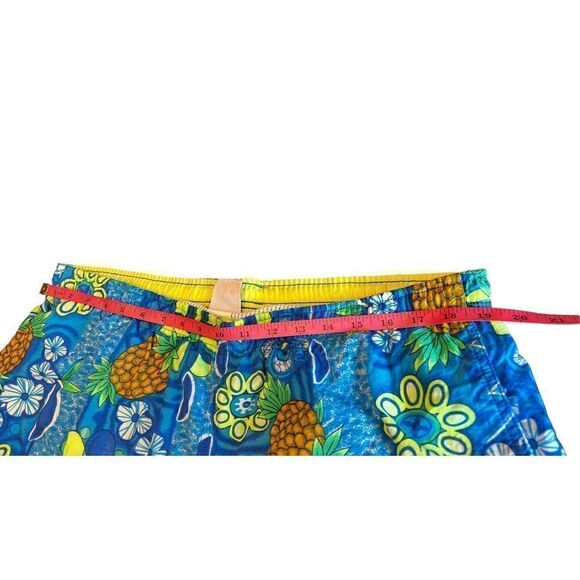 Speedo men’s swim trunk bathing suit pineapple tropical fun funky shorts large - Picture 3 of 6